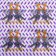 thumbnail image 1 of oneOone Rayon Purple Fabric Tropical Birds With Geometrical Background Sewing Craft Projects Fabric Prints By Yard 56 Inch Wide, 1 of 4