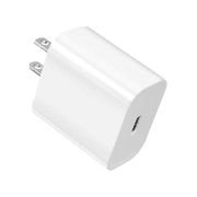Choetech 20w Usb-c Pd Adapter With Two Pack Of Usb-c To Usb-c Type C Cables 1m