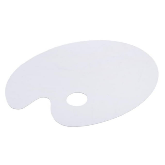 veasfak Creative Clear Acrylic Craft Paint Palette Tray Mixing Color Palette Watercolour 20x30cm