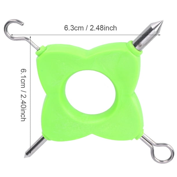 YLSHRF Sturdy Durable Green Fishing Knot Puller Tool, Fish Hook Knot Tool,  Multifunction 4 In 1 For Fishing Tackle Fishing Lover Sea/Fresh Fishing 
