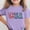 Purple, variant on Afuyipoi Girls Graphic T-Shirt (for 3-15) Short Sleeve Independence Day Celebration Crew Neck Patriotic Tops Tee for Boys Black Size 5