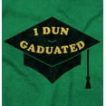 thumbnail image 2 of Funny Graduation I Done Graduated Plus Size Crewneck Graphic Tee Shirt Brisco Brands 2X, 2 of 5