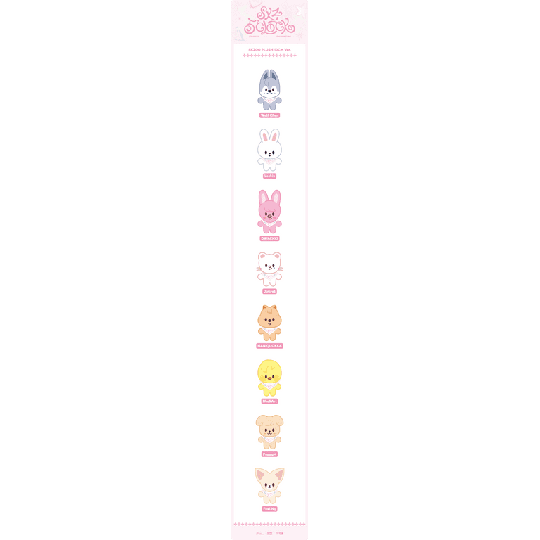 Stray Kids - Official MD [SKZ 5'CLOCK] SKZOO PLUSH 10CM