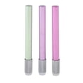 thumbnail image 1 of 3 extensores de lápiz para alargar lápices de arte rosado + verde + violeta, 1 of 6