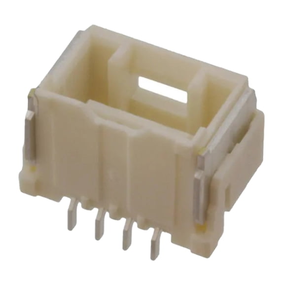 Pack of 2 5025850470 Connector 4 Position Receptacle 0.059 (1.50mm) Surface Mount, Right Angle Tin