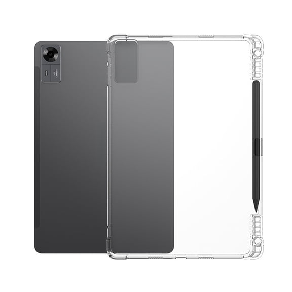 TPU Protective Case for Huion Kamvas Slate 11 Tablet Transparent Shockproof Impact-Resistant Soft Protection Cover Shell With Pen Slot