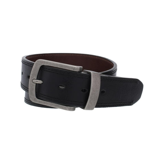 Levi's Mens Leather Reversible Dress Belt Black S