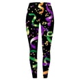 thumbnail image 3 of MKLEKYY Leggings deportivos para mujer, estampados, para fitness, para yoga 634, 3 of 3