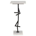thumbnail image 2 of Safavieh Warso Modern Metal End Table, White / Black, 2 of 11