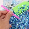 thumbnail image 4 of 5D bricolaje en forma especial taladro diamante pintura pavo real Cruz puntada Craft Kit Tmvgtek decoración de arte en el hogar, 4 of 9