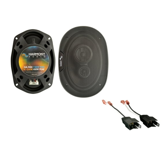 Fits Chrysler LeBaron 1984-1995 Rear Replacement Speaker Harmony HA-R69 Speakers