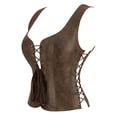 thumbnail image 3 of Women‘s Adjustable Strap Corset Bodice - 3 Side Lacing Court Style Waist Trainer, 3 of 6