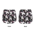 thumbnail image 5 of Lsque Cute Poodle Dog Printed Women's Running Shorts with Liner Pockets,Elastic Quick Dry Workout Athletic Gym Yoga Shorts,Womens High Waist Shorts-XX-Large, 5 of 9