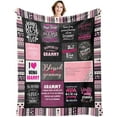 thumbnail image 1 of LHSHID Best Grammy Blanket Gifts for Grammy from Grandchildren Grandaughter Best Grammy Ever Blanket Gifts Grammy Mothers Day Birthday Gifts Grammmy Throw Blanket, 1 of 7