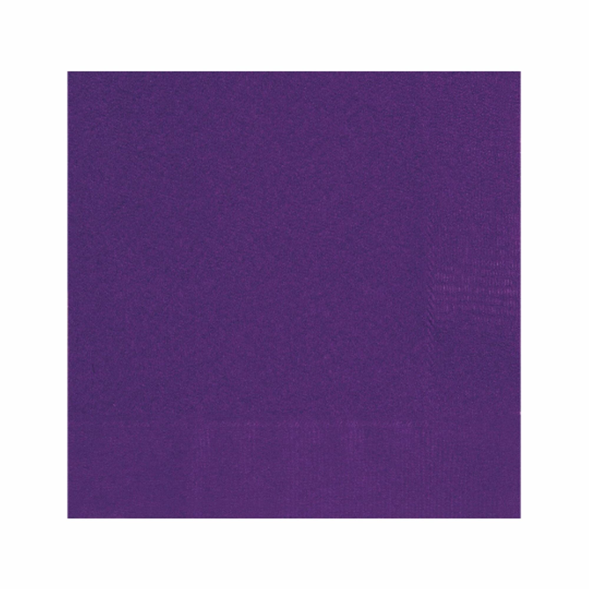 Purple Napkins Purple Party Napkins Dark Purple Paper Napkins 50
