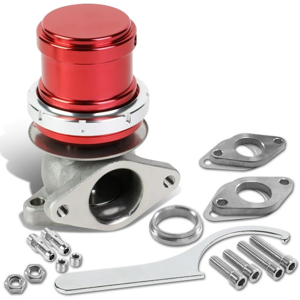 38mm Bolt on 14 PSI 5" External Turbo Exhaust Manifold Wastegate (Red