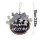 thumbnail image 3 of Colgante de Madera Ganfancp Decoración de Vacaciones 1Pc, 3 of 7