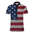 thumbnail image 3 of LSLJS Men's Independence Day Flag T Shirt Casual Loose Short Sleeve Pullover Tops, 3 of 3