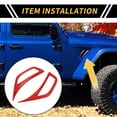 thumbnail image 2 of Cubierta decorativa de salida del ventilador del aire acondicionado para Jeep Wrangler JL JLU Gladiator JT 2018-2020, 2 of 6