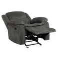 thumbnail image 4 of Jennings Upholstered Motion Glider Recliner Charcoal, 4 of 8
