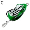 thumbnail image 4 of Mini Thunder Frog Blackfish Lure Tough Silicone Soft K8 Fishing Accessories Y8, 4 of 7