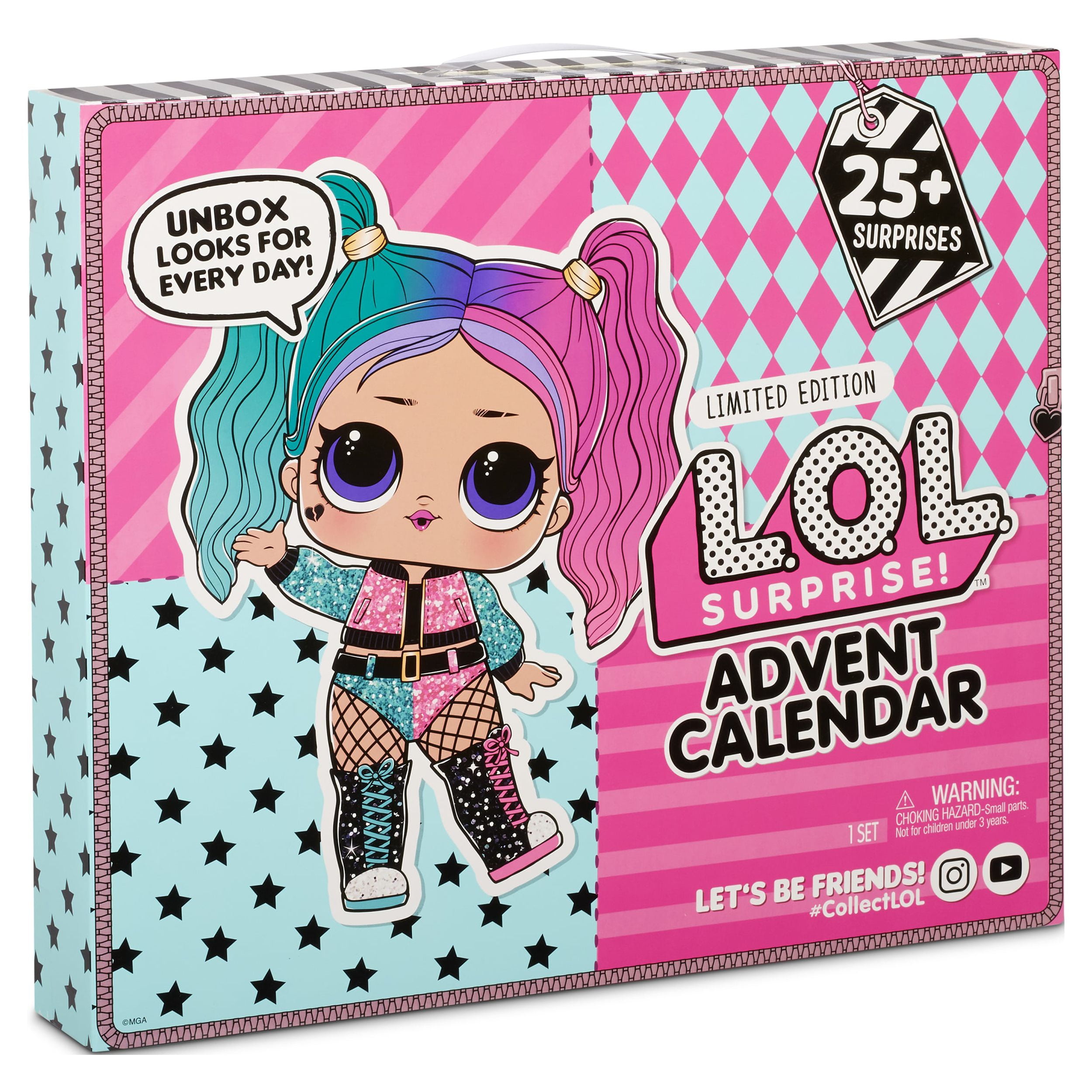 LOL Surprise! OOTD Advent Calendar with 25+ Surprises Including a  Collectible Doll, Mix and Match Outfits, Shoes, and Accessories – Great  Gift for
