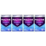 4 Pack - Phazyme Maximum Strength Softgels, 36 Each