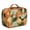 Orange-20, variant on Bento Bag with Coastal Paradise Tropical Hawaiian Island Print Exotic Palm Tree Beach Vacation Aloha Boho Style Lunch Tote for School
