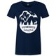 thumbnail image 1 of Gravity Outdoor Co. Yosemite Womens AA EE. UU. Camiseta de manga corta - White logo - Navy - XL Gravity Outdoor Co. Camiseta de manga corta, 1 of 1