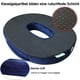 thumbnail image 4 of Cojín de asiento tipo donut Cojín para hemorroides de alta calidad fabricado con espuma viscoelástica, 4 of 6