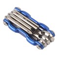 thumbnail image 4 of Outil de Réparation de Vélo 7 en 1, Outil de Tournevis de Clé de Réparation de Vélo Compact 7 en 1 Durable Léger pour Effectuer l'Entretien Noir, Rouge, Bleu, 4 of 8