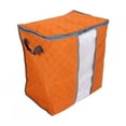 thumbnail image 3 of Useful Bamboo Charcoal Fabric Clothing Storage Bags Dust Proof Healthy Organizer Orange, 3 of 8