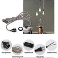 thumbnail image 4 of Diy 15ft Industrial Vintage Ceiling Pendant Light Cord Hanging Light Kit With, 4 of 5