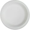 Genuine Joe Compostable Plates 50 / Pack - 6" Diameter Plate - Sugarcane - Disposable - White - 1000 Piece(s) / Carton