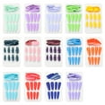 thumbnail image 6 of 24Pcs/Set Matte Full Cover Extension Coffin Fake Nail Nail Tips False Nails Ballerina Nail 13 BRIGHT, 6 of 8