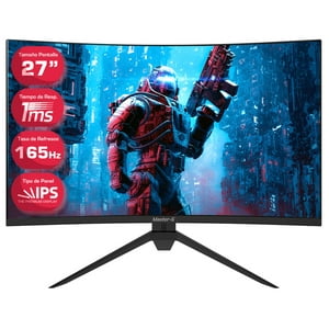 165 Hz, panel curvo y altavoces integrados: el precio de este monitor 1080p  cae por debajo