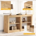 thumbnail image 6 of Tribesigns 59-Inch Farmhouse Console Table, 3-Tier Entryway Table with Storage, 6 of 7