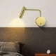 thumbnail image 4 of Lámparas de pared ajustables perfecl decorativas luz blanca dorada, 4 of 8