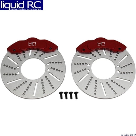 Hot Racing RVO21RR02 Disc Brake 64mm Rotors and Calipers ...