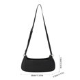 thumbnail image 2 of Bolsa De Hombro Bolso bandolera para mujer Bolso bandolera de PU con patrón de cocodrilo (Negro) Likrtyny Para Estrenar, 2 of 4