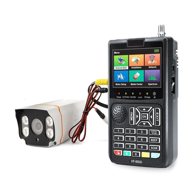 VF-6900 HD Digital Satellite Finder DVB-S/DVB S2/Finder Meter 3.5" TFT LCD For Satellite TV Receivervs ST-5150 ,Easy to Use