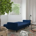 thumbnail image 4 of Flash Furniture Carter Collection Living Room Sofa, Navy Fabric, 4 of 12