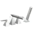 thumbnail image 1 of Delta T4743 Trillian Deck Mounted Roman Tub Filler - Chrome, 1 of 3