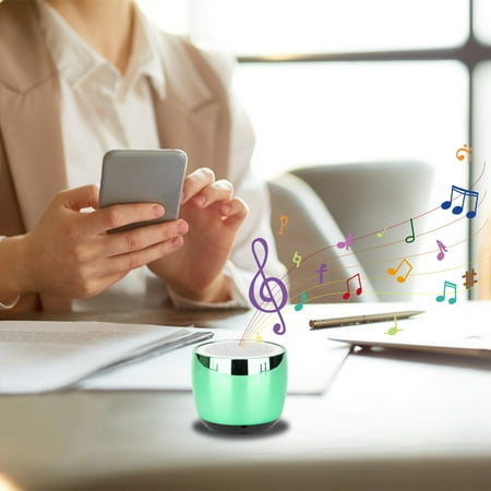 Mgaxud Portable Bluetooth Speaker with 3W Output Power Ideal for Outdoor and Home Use - Stable Wireless Data Transmission and Long Battery Life