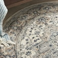 thumbnail image 6 of Nourison Concerto Farmhouse Ivory/Grey 4' x round Area Rug, (4 Round), 6 of 8