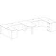 thumbnail image 3 of Lorell, LLR69376, Essentials Credenza Shell, 1 Each, 3 of 20