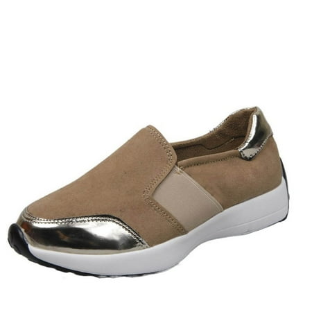 

AnuirheiH Spring Daddy Shoes Women Shoes Platform Casual Shoes Plus Size One Legged Platform Single Shoes Sale Clearance