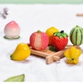 thumbnail image 4 of jesticaly Fruit Fraise Étoile Mini Décoration Réaliste Simulation Mignonne Miniatures Réalistes Décorations Maison de Poupée Artisanat Fraise, 4 of 6