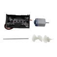 thumbnail image 1 of Kit de experimentos científicos para hacer tú mismo con motor de barco, proyecto de modelo de barco de remos educativo con Eje de 6cm, 1 of 8