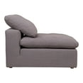 thumbnail image 3 of Moe's Home Collection Clay Armless Chair Livesmart Fabric - Color:White-Color:Light Grey, 3 of 9